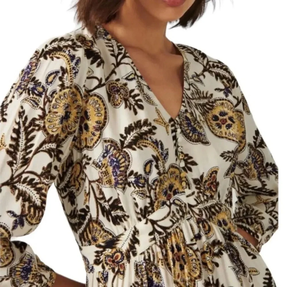 BA&SH | Volver boho short dress | size xs - Picture 3 of 12